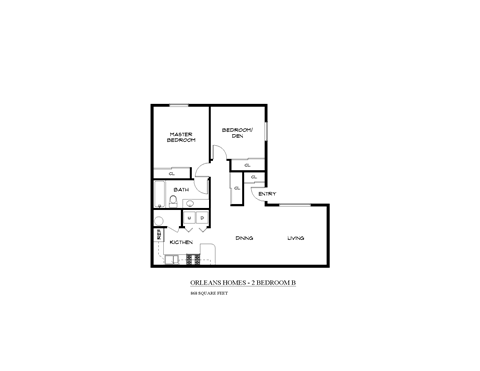 bedroom floor plan  the mansions on the park